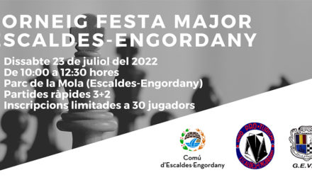 Festa Major Escaldes-Engordany 2022 – Bases