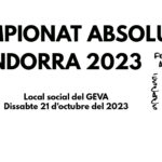 Campionat Absolut d’Andorra 2023 – Bases